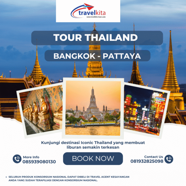 Tour Bangkok Pattaya 4D3N