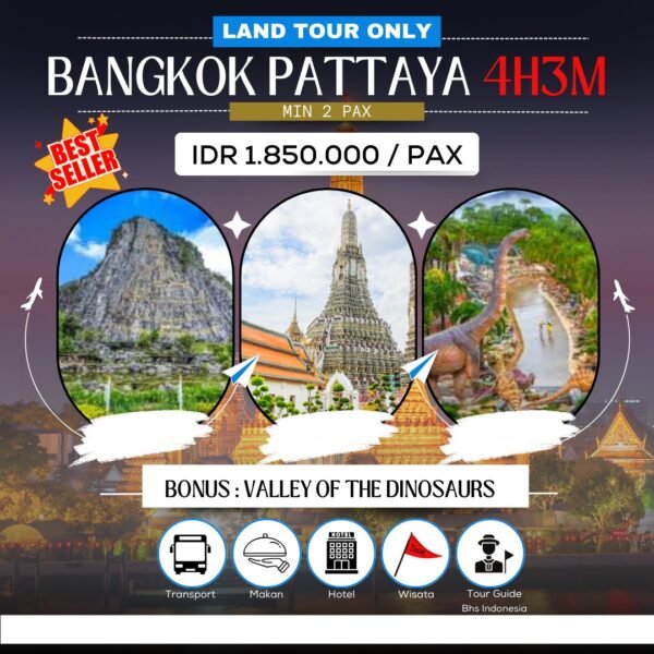 Tour Bangkok Pattaya 4D3N - Gambar 2
