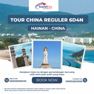 Tour Hainan China Reguler 6D4N