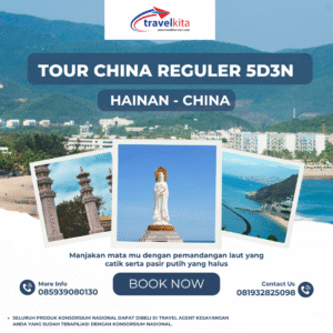 Tour Hainan China Reguler 5D3N