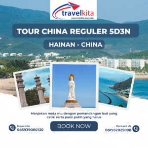 Tour Hainan China Reguler 5D3N